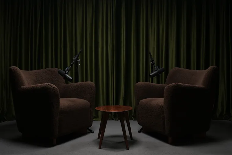 ARCAST studio room: The curtain room