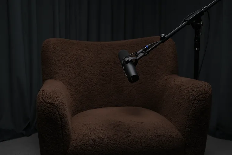 ARCAST studio room: The curtain room