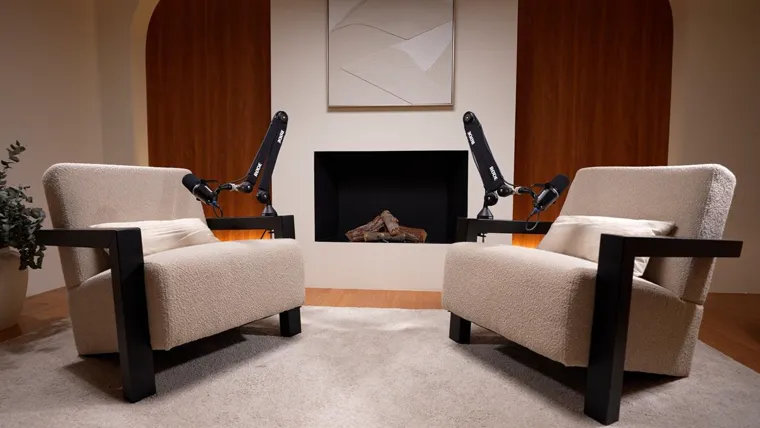 ARCAST studio room: The fireplace room